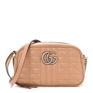 Gucci Calfskin Matelasse Aria Small Gg #201580G12B